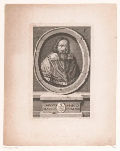 Portret van Johannus Marcus Marci