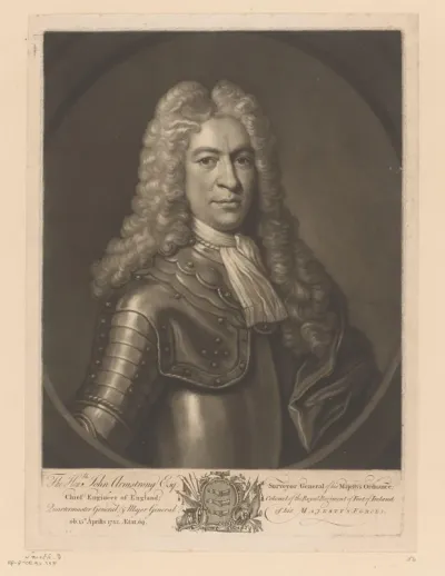 Portret van John Armstrong