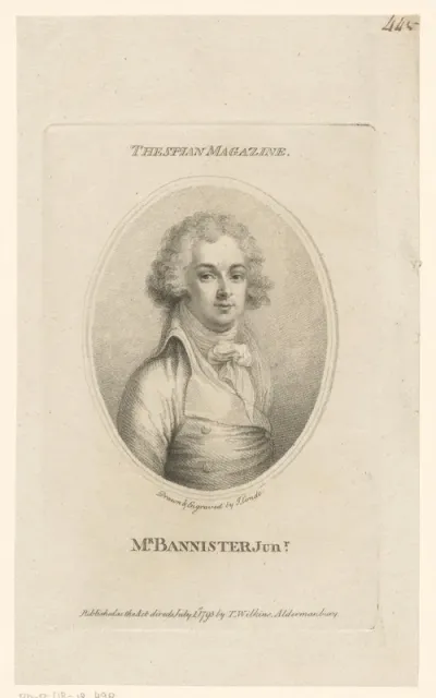 Portret van John Bannister