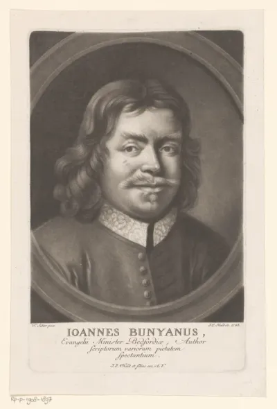 Portret van John Bunyan