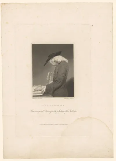 Portret van John Byrom