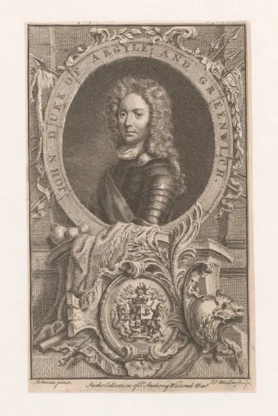 Portret van John Campbell, 2e hertog van Argyll, 1e hertog van Greenwich