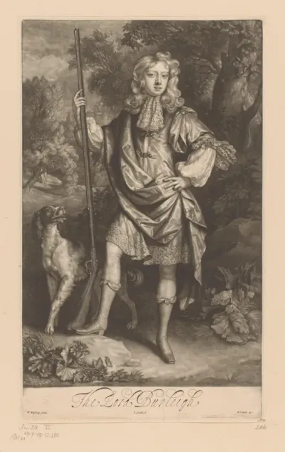 Portret van John Cecil