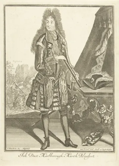 Portret van John Churchill Marlborough