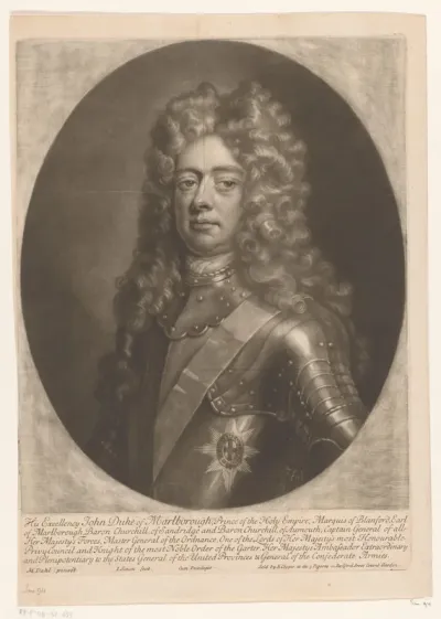 Portret van John Churchill