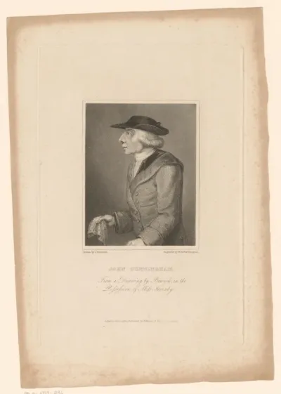 Portret van John Cunningham