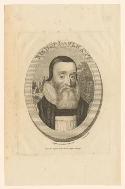 Portret van John Davenant