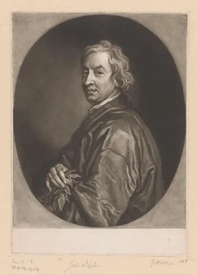Portret van John Dryden
