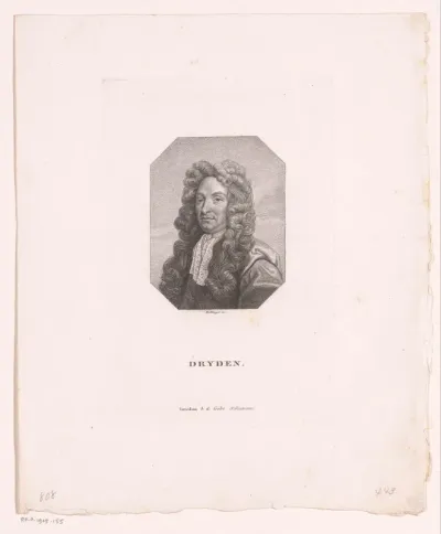 Portret van John Dryden