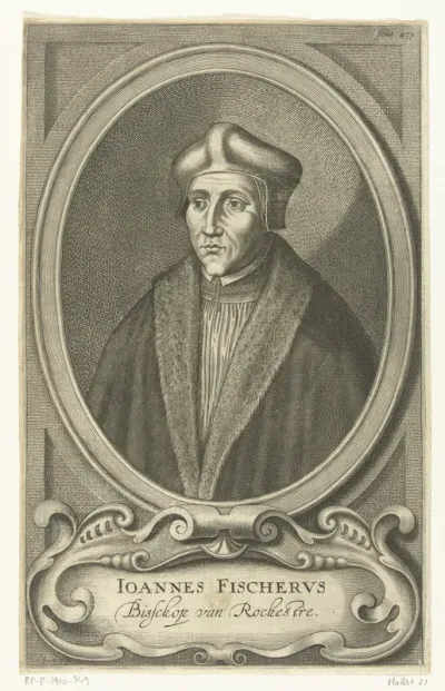 Portret van John Fisher