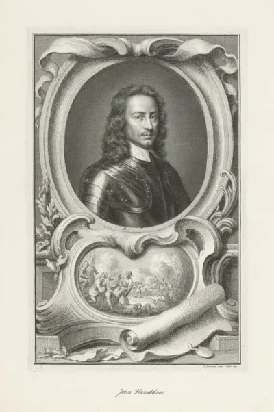 Portret van John Hamden
