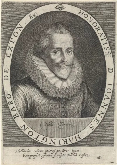 Portret van John Harington