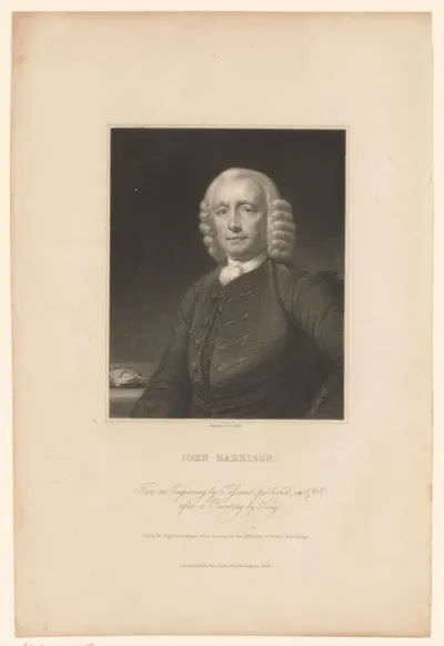 Portret van John Harrison