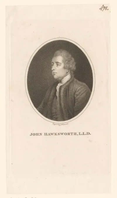 Portret van John Hawkesworth
