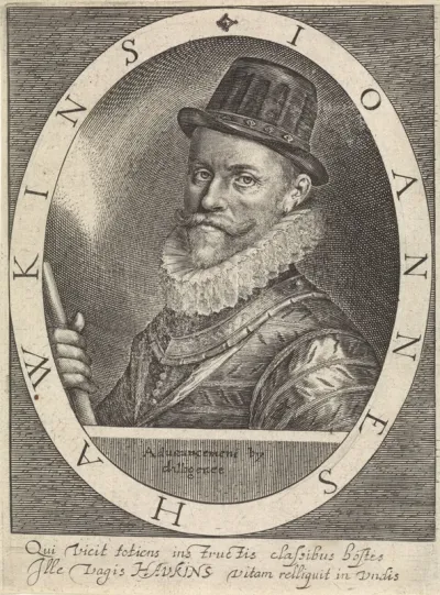 Portret van John Hawkins