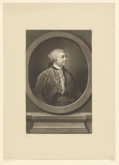 Portret van John Hill