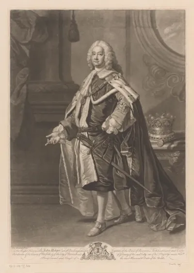 Portret van John Hobart