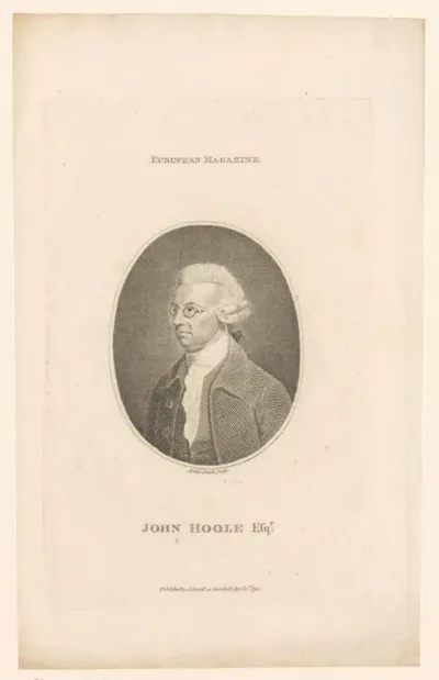Portret van John Hoole