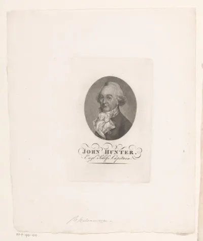 Portret van John Hunter