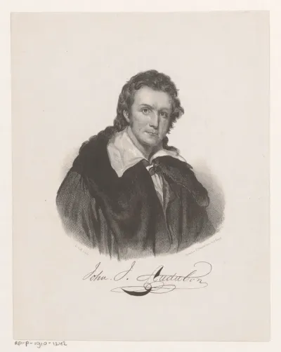 Portret van John James Audubon