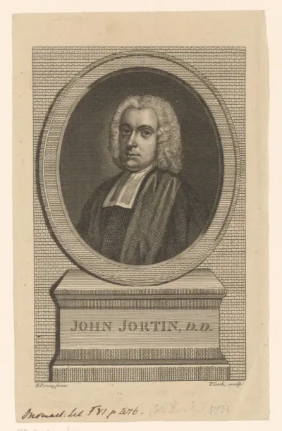 Portret van John Jortin
