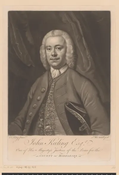 Portret van John Keeling