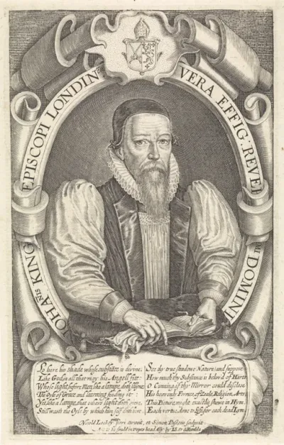 Portret van John King