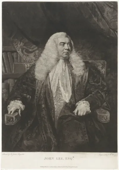 Portret van John Lee