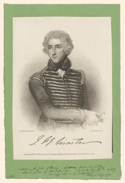 Portret van John Leicester