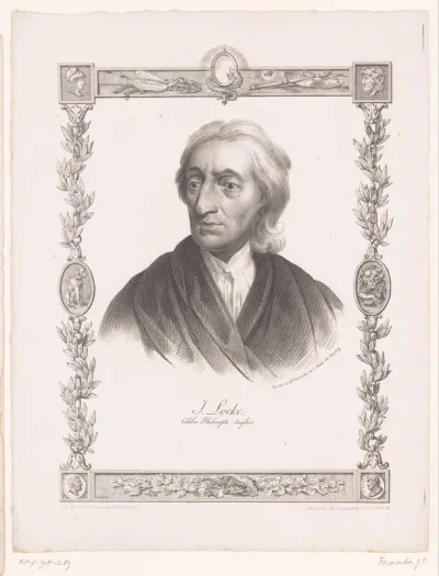 Portret van John Locke