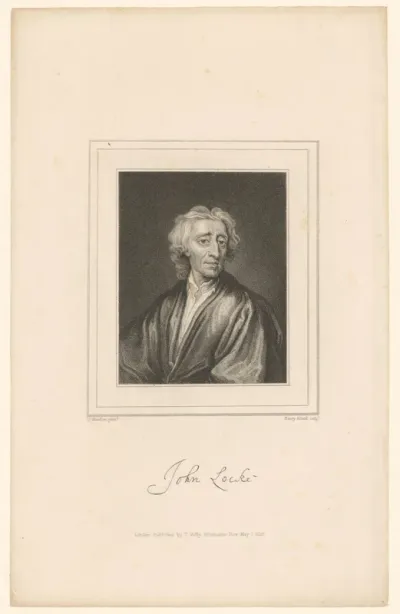 Portret van John Locke