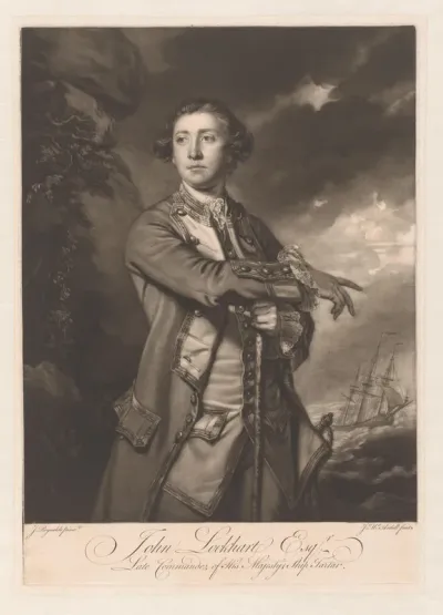 Portret van John Lockhart