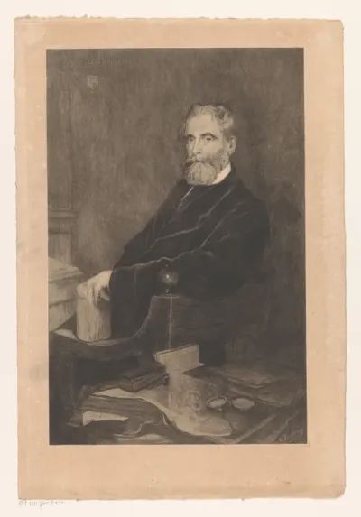 Portret van John Lothrop Motley
