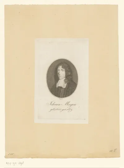 Portret van John Mayow