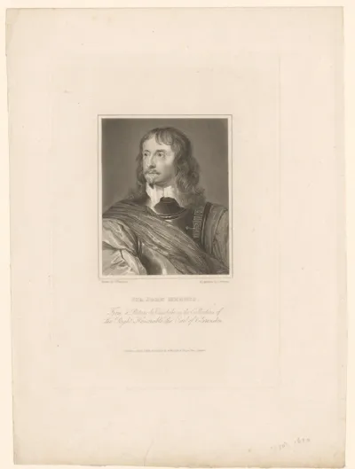 Portret van John Mennis