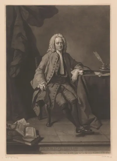Portret van John Milner Esqr.