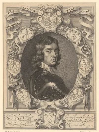 Portret van John Mordaunt