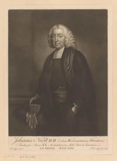 Portret van John Nicoll