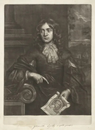Portret van John Ogilby