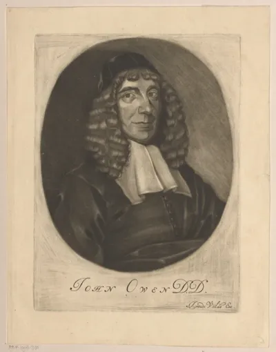 Portret van John Owen