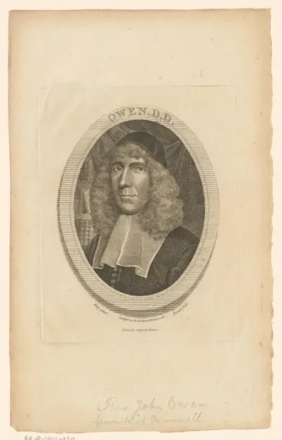 Portret van John Owen