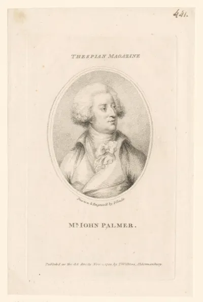 Portret van John Palmer