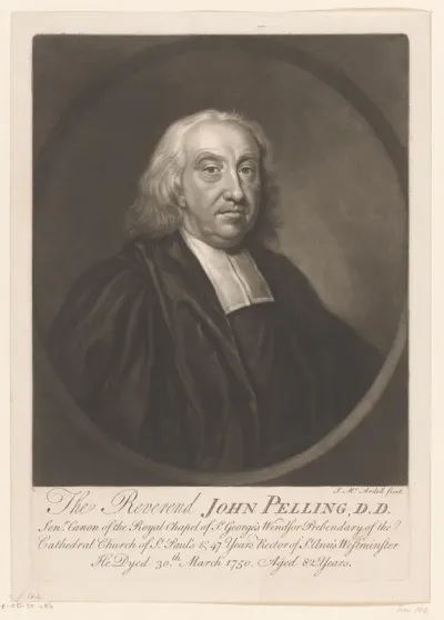 Portret van John Pelling