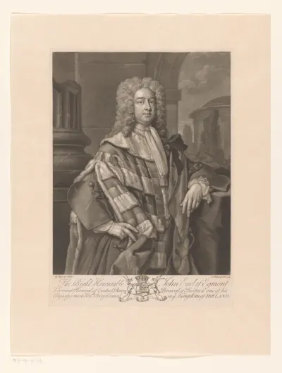 Portret van John Perceval, 1e graaf van Egmont