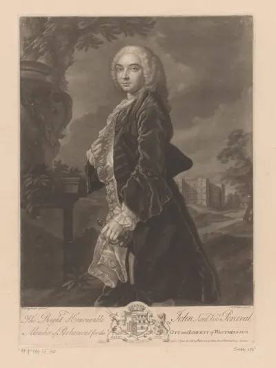 Portret van John Perceval