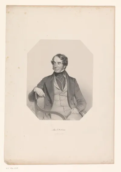Portret van John Peter Boileau
