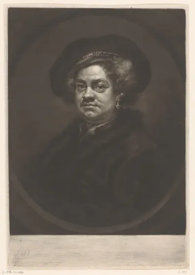 Portret van John Pine