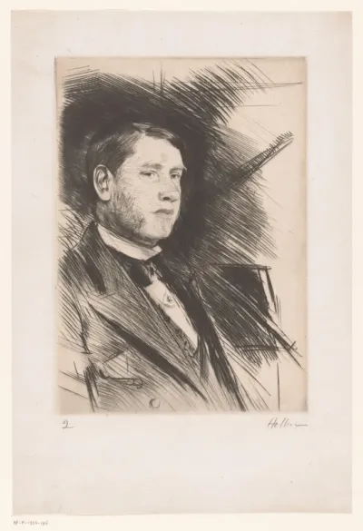 Portret van John Postle Heseltine