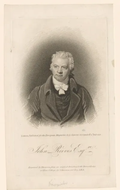 Portret van John Reeves