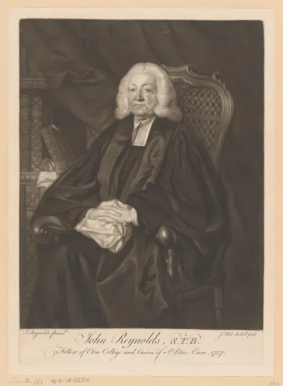 Portret van John Reynolds